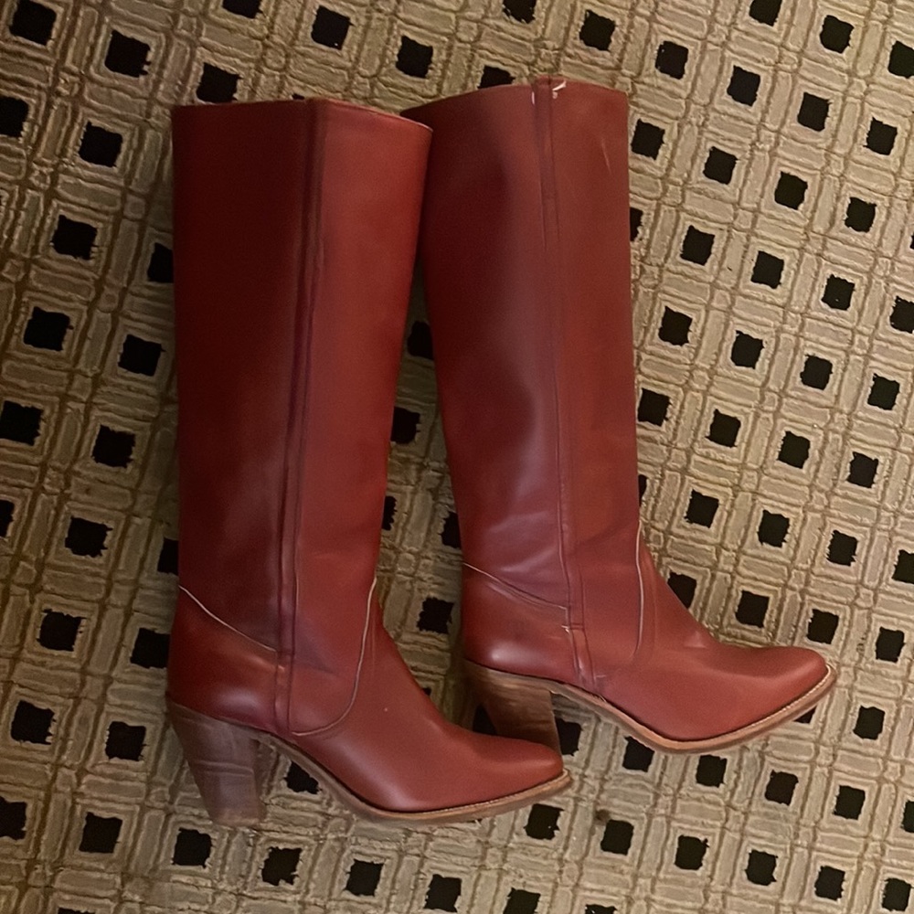 Frye vintage western boots